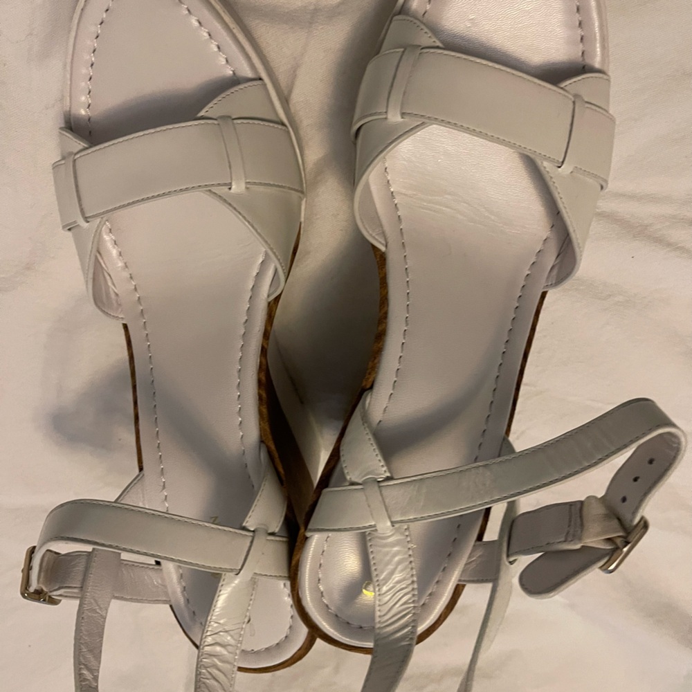 Cole Haan  White Sandals